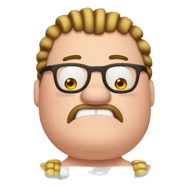 Peter Griffin CornRows sticker