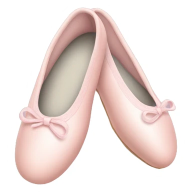 Pale pink ballet shoes sticker