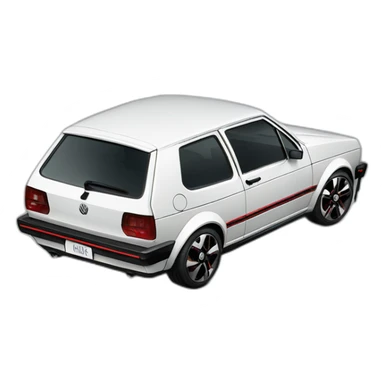 Volkswagen Golf GTI sticker