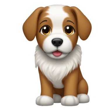 dog wearing uggs sticker