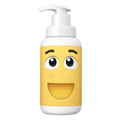 cerave washing foam bottle sticker