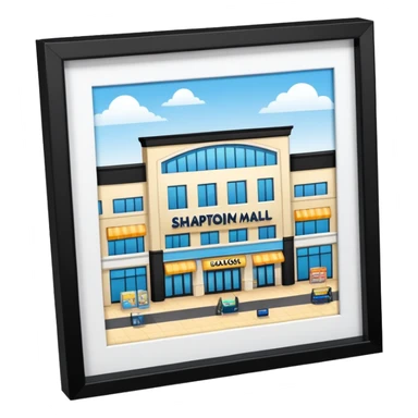 shopping mall sticker