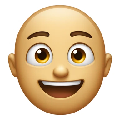 The emoji looking to the side with a half smile, just even more naughty/daring  sticker