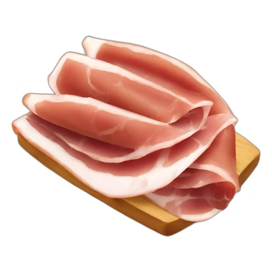 Jamon serrano sticker