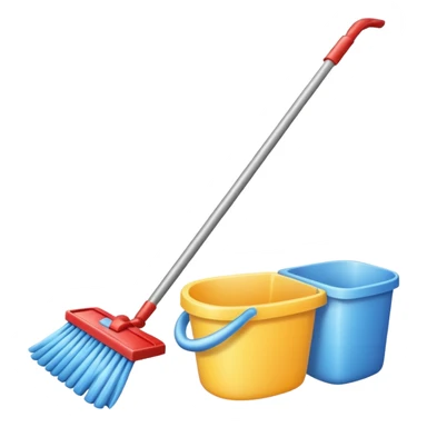 cleaning tools sticker