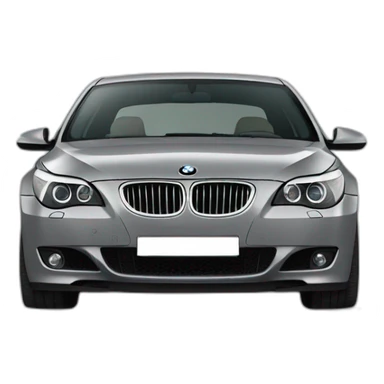 Bmw série 5 e60 gris sticker