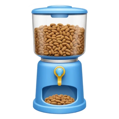 dog food dispenser sticker