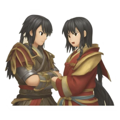 Koume et Kotake sticker