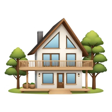 home modern but cute sticker