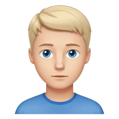 Hombre blanco joven  sticker