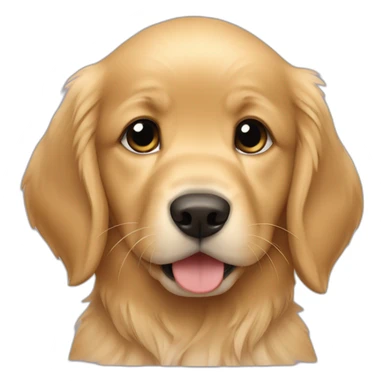 BabybGolden retriever sticker