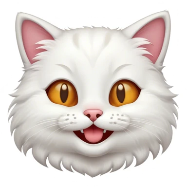 Giggling cat sticker