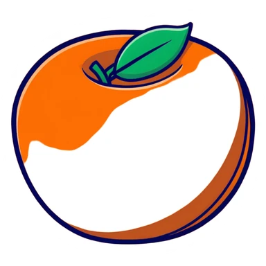 tangerine sticker