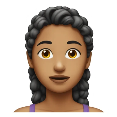 Not naked girl sticker