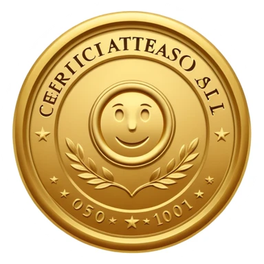 Certificado sticker