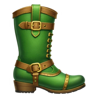 leprechaun boot sticker