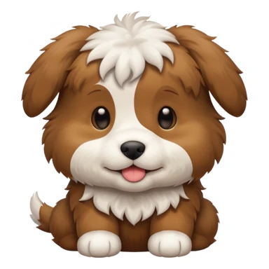 a puppy sticker
