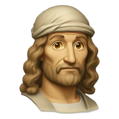 Leonardo DaVinci sticker