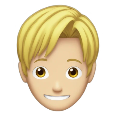 one piece sanji sticker