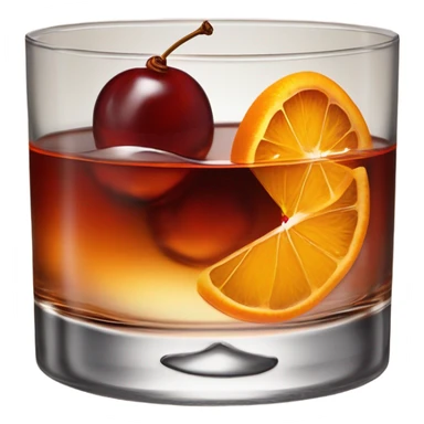 Old fashioned cocktail  sticker