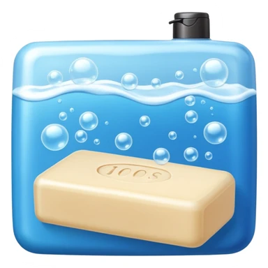 Soap and shampoo sticker