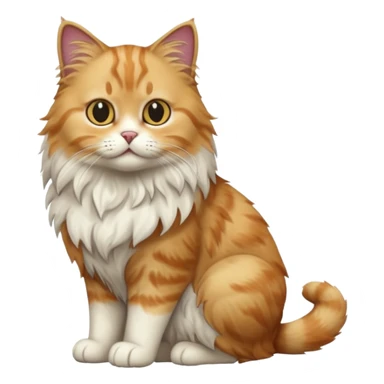 Hyperrealistic lifelike cat (full body) photo sticker