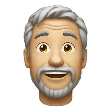 smiley fou réaliste sticker