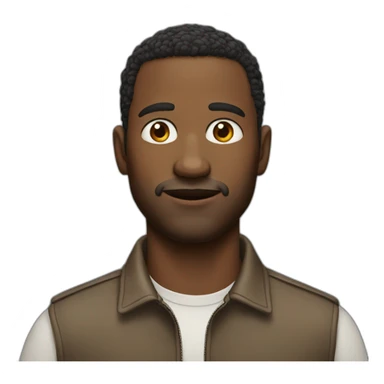 a real man that does not look like an emoji at all but is very realistic sticker