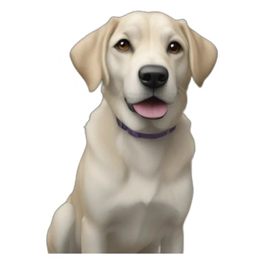 Un perro viernes de la montaña sentado sticker