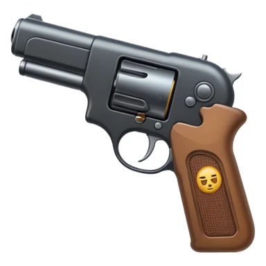 Emoji con arma sticker
