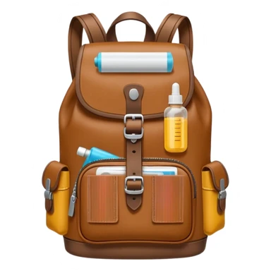 EpiPen in backpack purse sticker