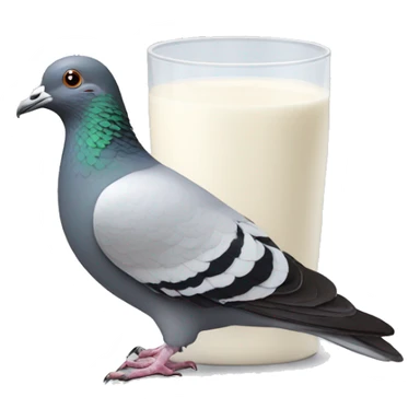 Pigeon’s milk sticker