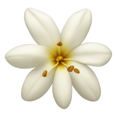 vanilla flower  sticker