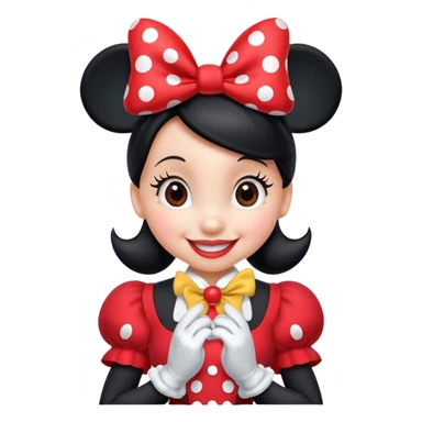 Minnie mouse sticker