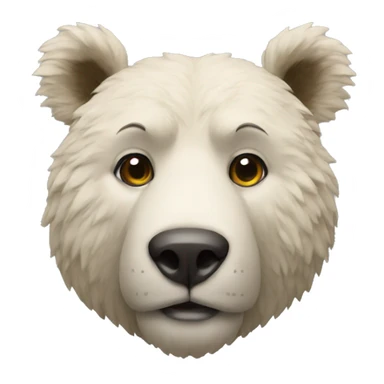 ours realiste sticker