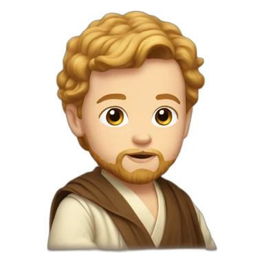 Baby Obiwan sticker