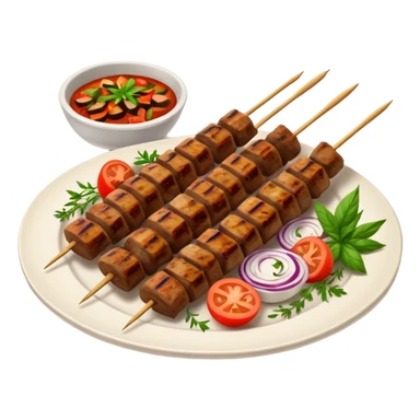 Turkish kebab sticker