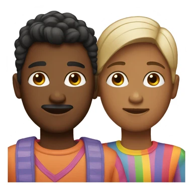 LGBT couple  sticker