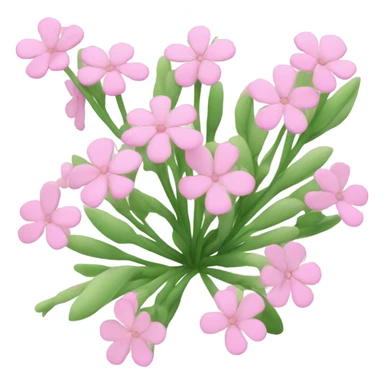 Cute pink Flowers sticker