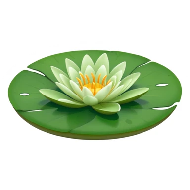 Lily pad only sticker