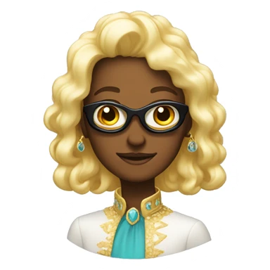 extravagant style oozes aura. sticker