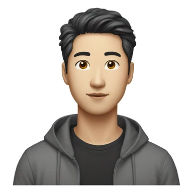 korean guy named jayden jang sticker