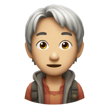 Momo from DanDaDan sticker