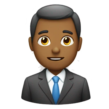  Un abogado revisando cuentas financieras con preocupación.
 sticker