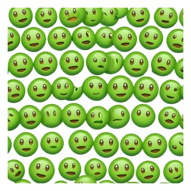 Emoji pistache iphone sticker