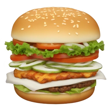 Kimchi burger
 sticker
