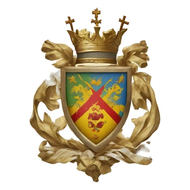 coat of arms of holy sticker