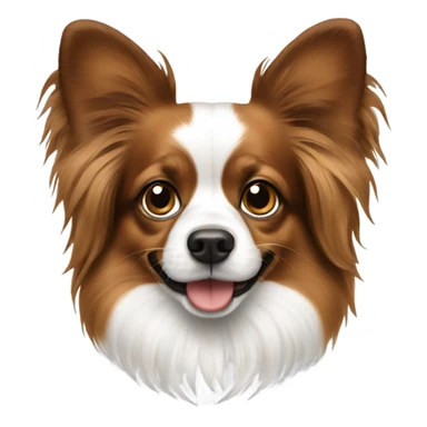 Papillon sticker