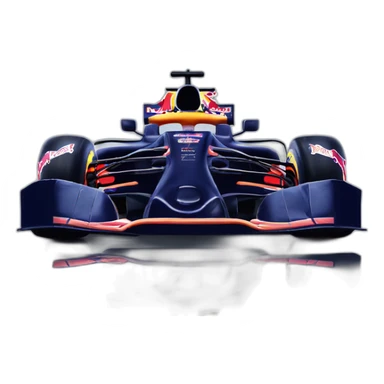 Red Bull f1 car sticker