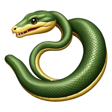 Ouroboros snake sticker